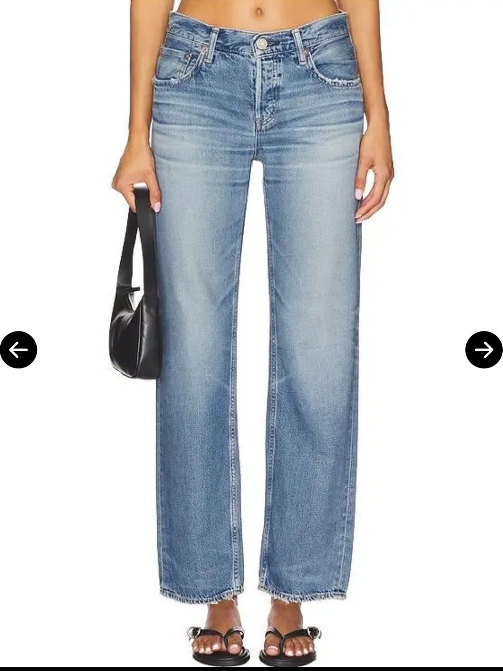 Moussy Vintage Millsboro Straight-Low in Blue